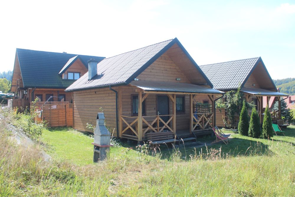 WAKACJE  Domeki jacuzzi -Nocleg Bieszczady Polanczyk Solina