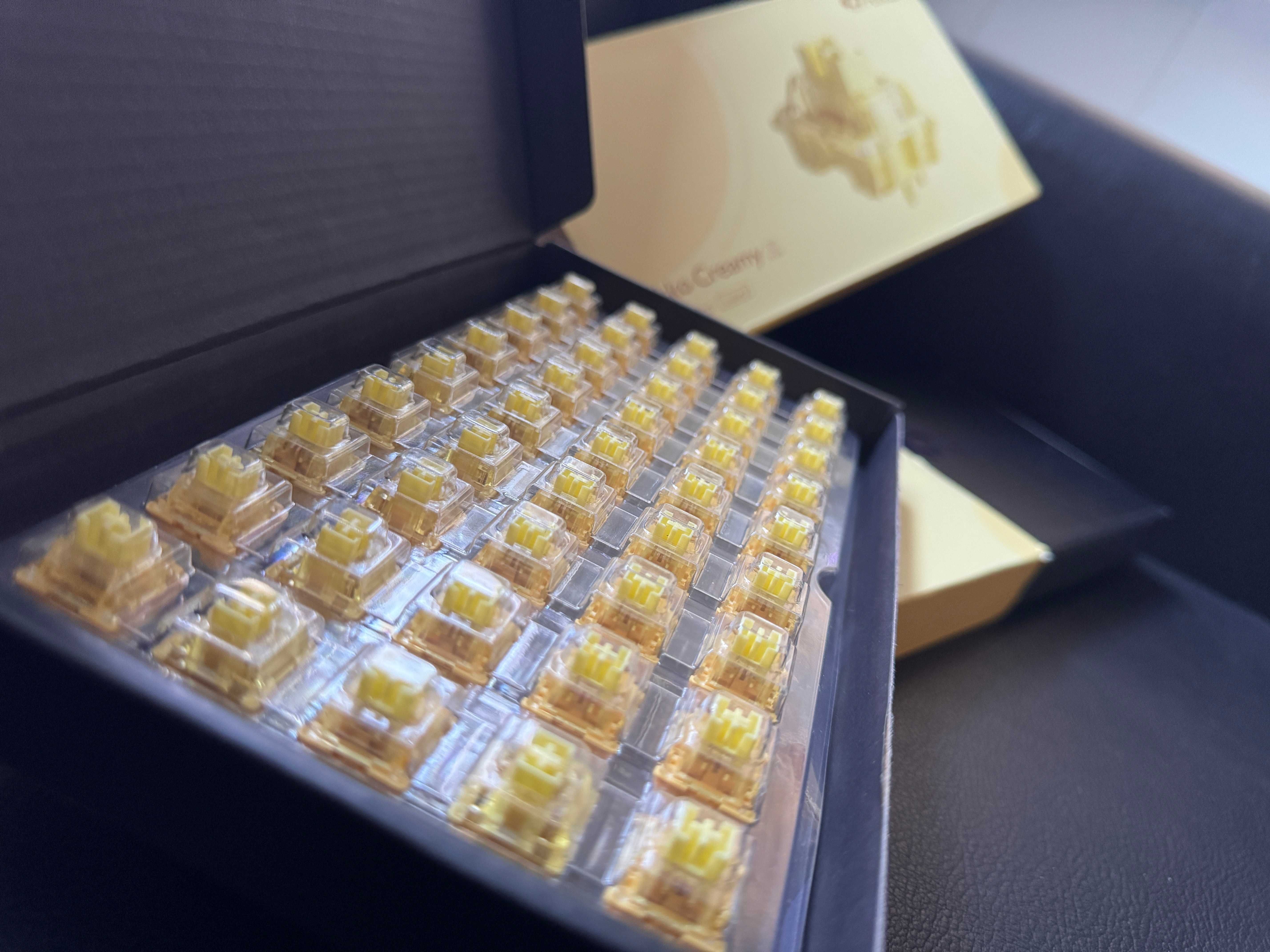 AKKO V3 Cream Yellow Pro Switch PRZEŁĄCZNIKI 88szt mechaniczne
