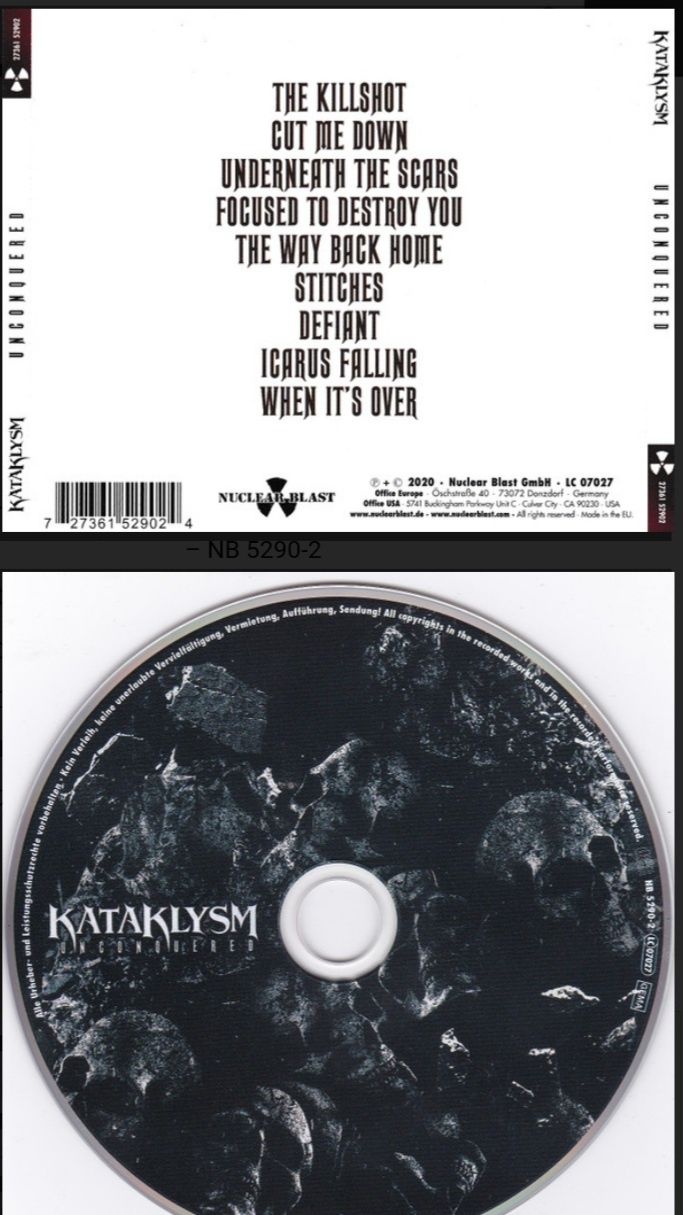 CD Kataklysm (2cd фирм.)