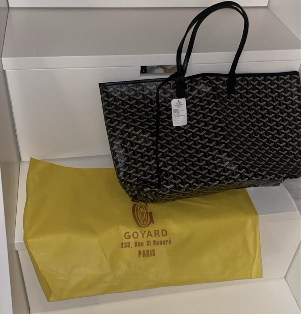 Carteira goyard preta