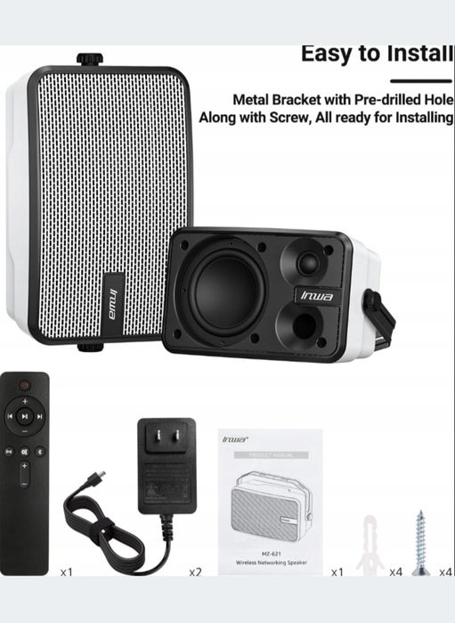 Sprzedam głośnik Inwa MZ-621 możliwe parowanienowy