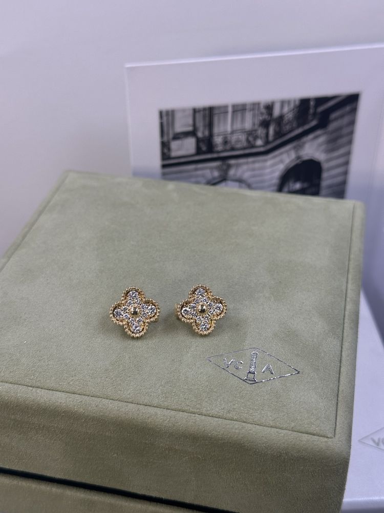 Сережки 1:1 Van Cleef & Arpels