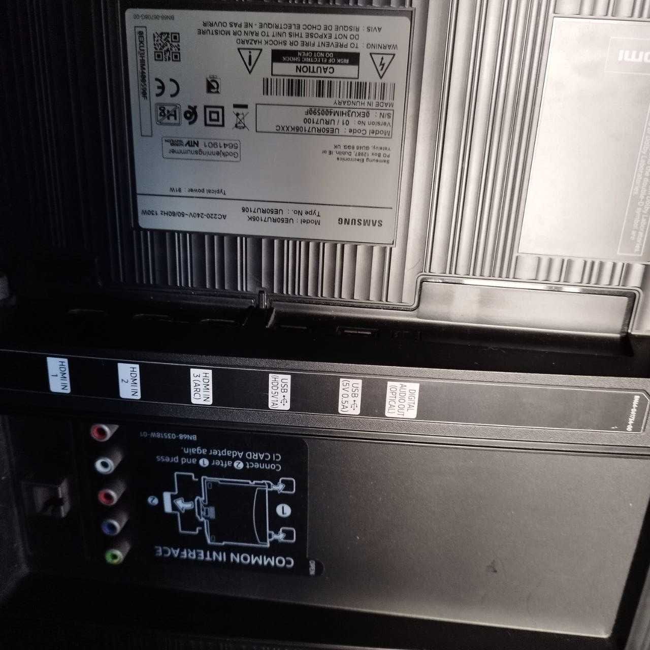TV Samsung Smart 4K 50" + suporte parede até 55"