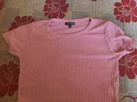 Top bluzka różowa