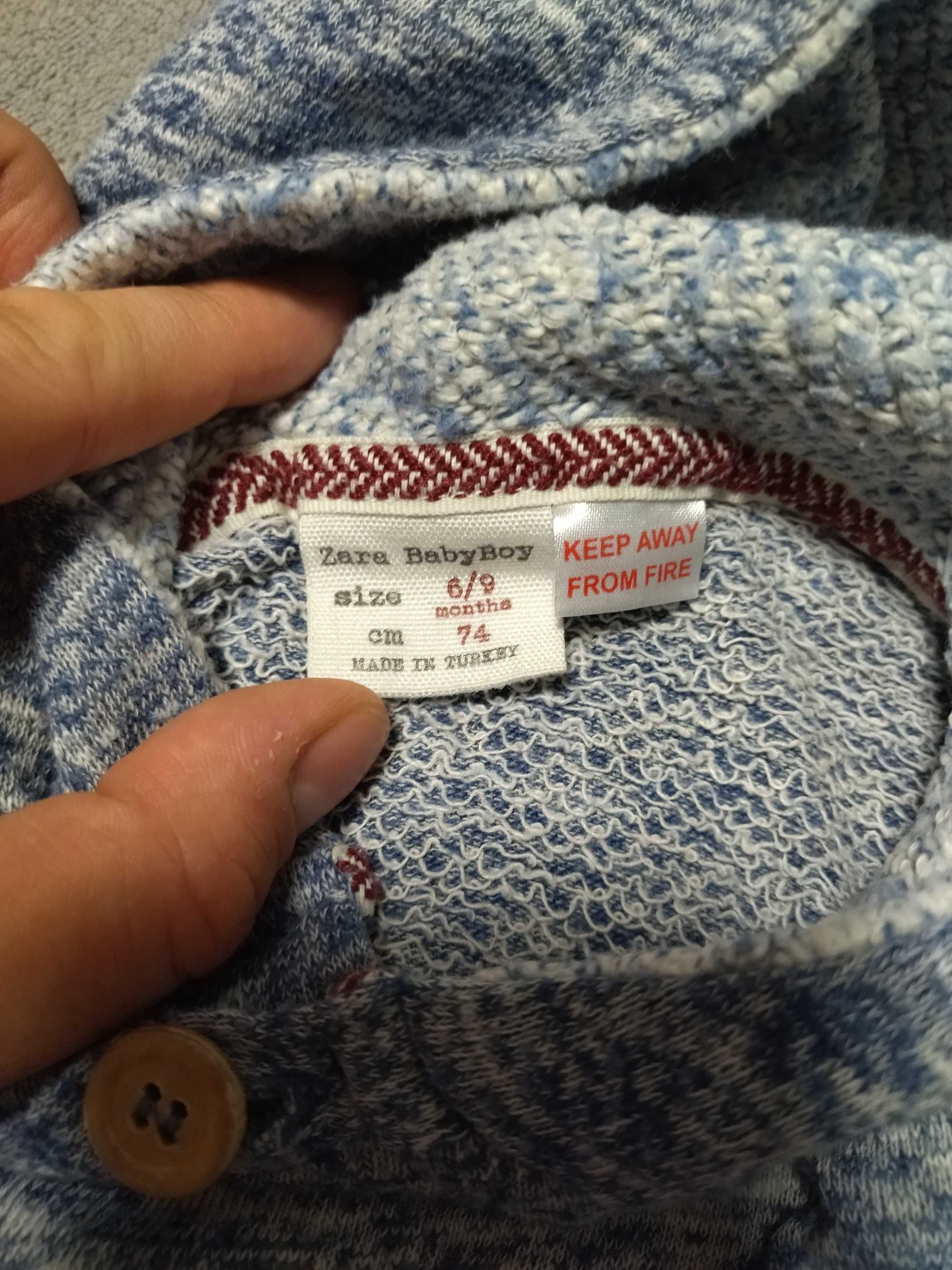 Sweter Zara rozmiar 74, stan bardzo dobry