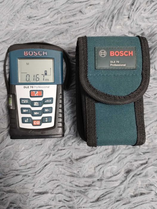 Лазерний далекомір, рулетка Bosch DLE 70 Professional