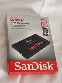 SSD SanDisk Ultra II Solid State Drive 960Gb