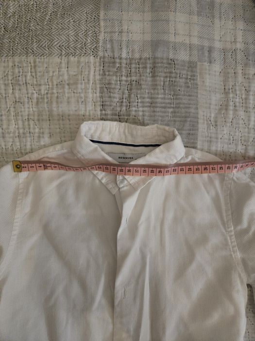 Biała galowa koszula Reserved 128cm