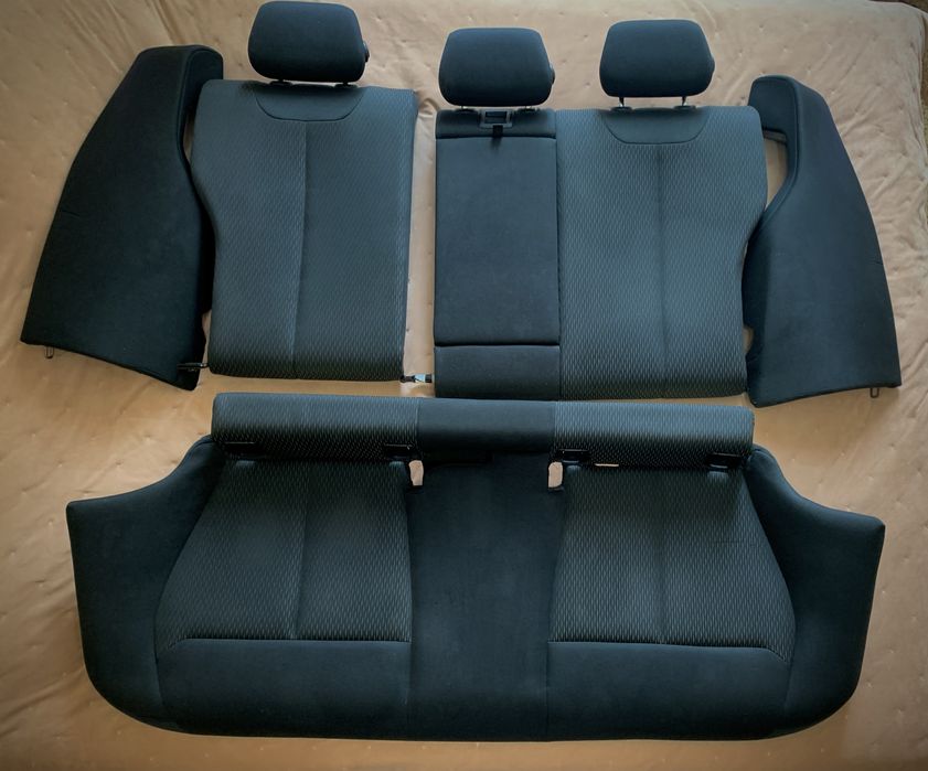 BMW F30 F31 Салон. Сидіння, крісла, задній диван, карти.