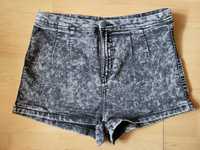 Spodenki krótkie jeans szare szorty Cropp M/L