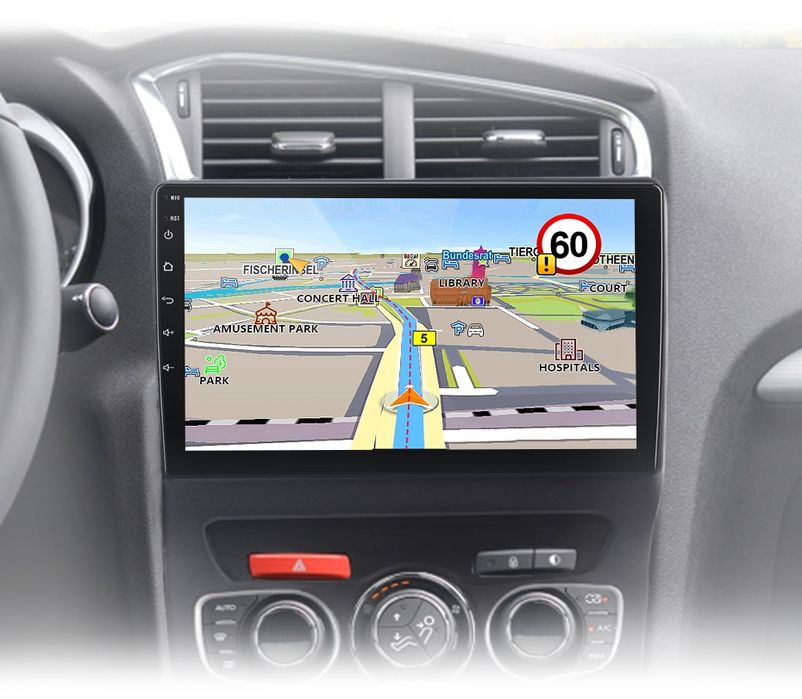 Rádio Android Citroen C4 2 B7 2013 a 2016 CARPLAY WIFI GPS 2/32GB novo