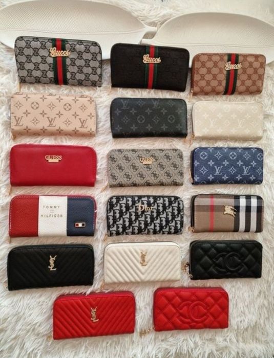 WYPRZEDAŻ Nowy Portfel Damski YSL Guess Tommy Dior Chanel LV
