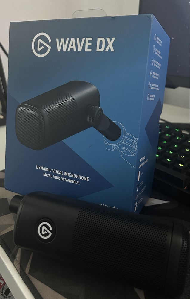 Mikrofon Elgato Wave DX xlr