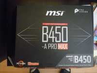 Материнская плата MSI B450-A Pro Max