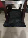 Três tapetes de quarto cor preto