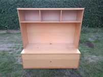 Komoda Szafka RTV Witryna IKEA Bonde z nadstawką 140x60cm Wys. 150cm