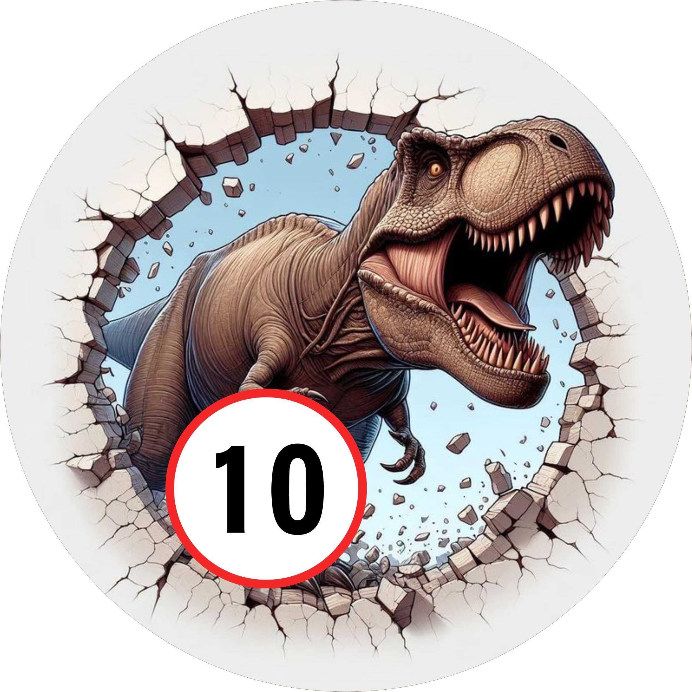 Pan Opłatek na tort - DINOZAURY (2)