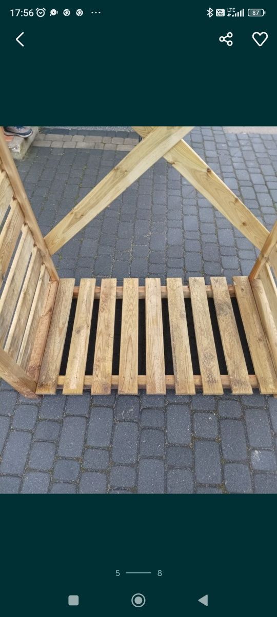 Nowa drewutnia/witka