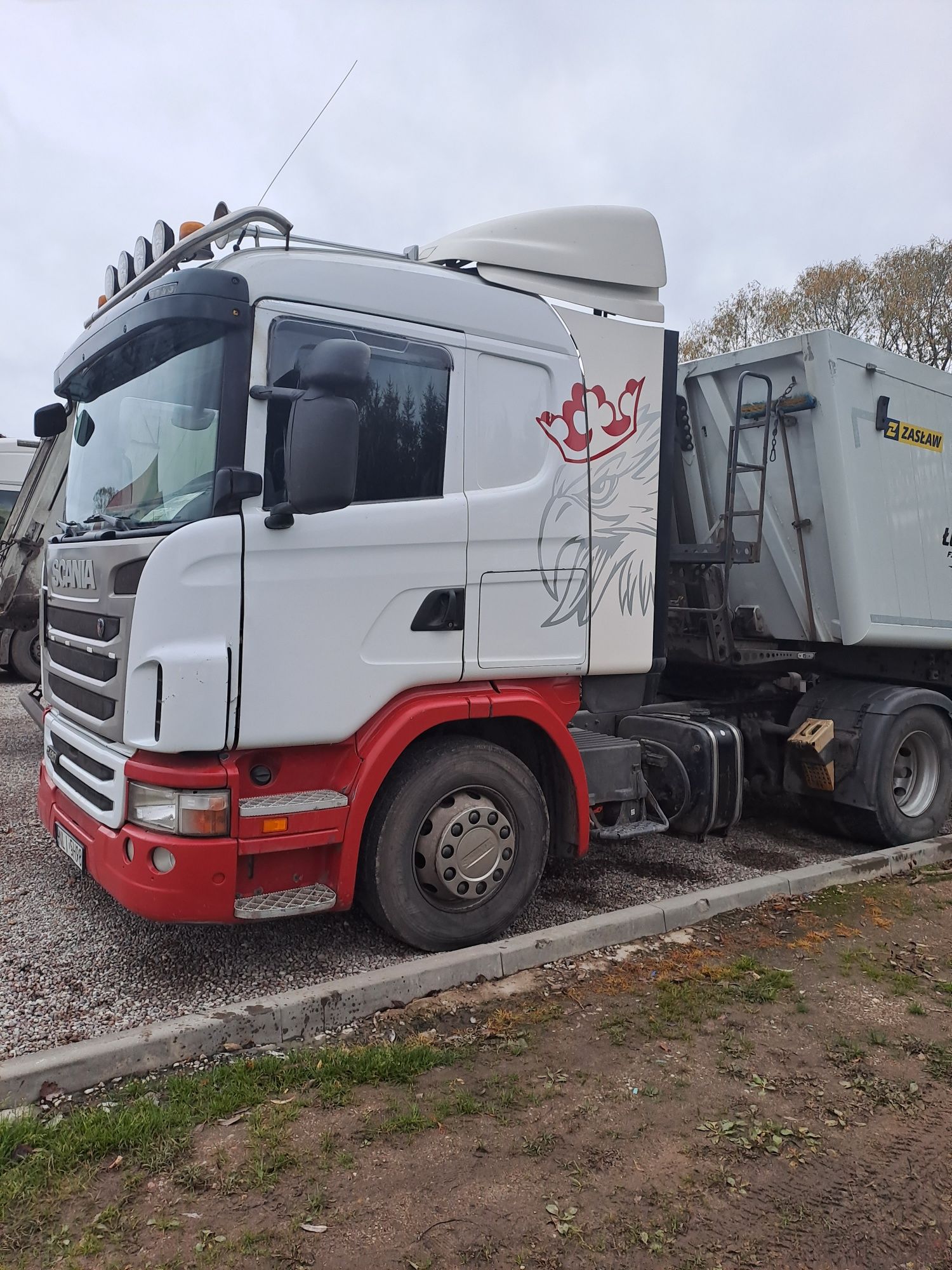 Scania g 420 z hydraulika