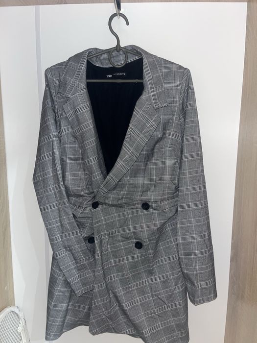 Сукня піджак зара у клітинку