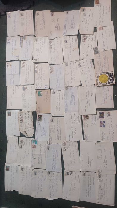 Lote 250 cartas  - Anos 60 e 70