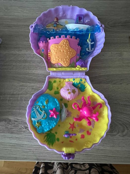 Ігровий набір Поллі Покет Polly Pocket Дивовижний світ Мушля ракушка