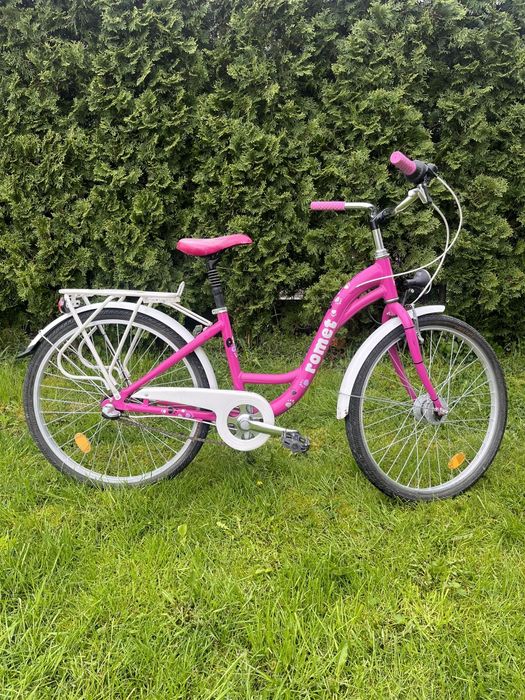 Rower Romet dla dziewczynki dobra cena kask gratis