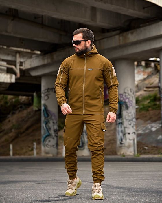 Тактичний костюм софтшел Oblivion олива/военная форма демисезон