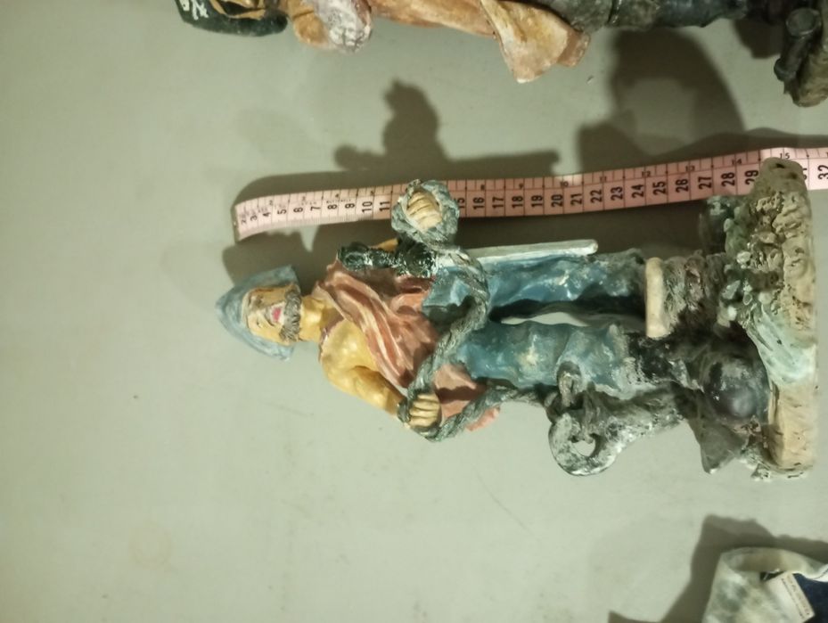 Piratas de louça pintado a mão