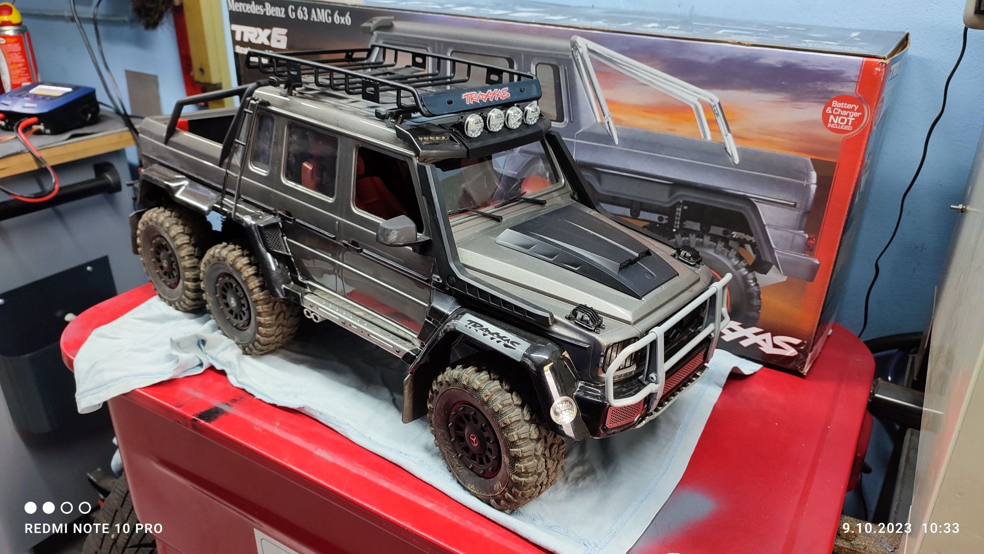 Traxxas TRX6x6 Mercedes AMG 63-