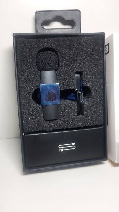 Мікрофон бездротовий к8 петличний type-c