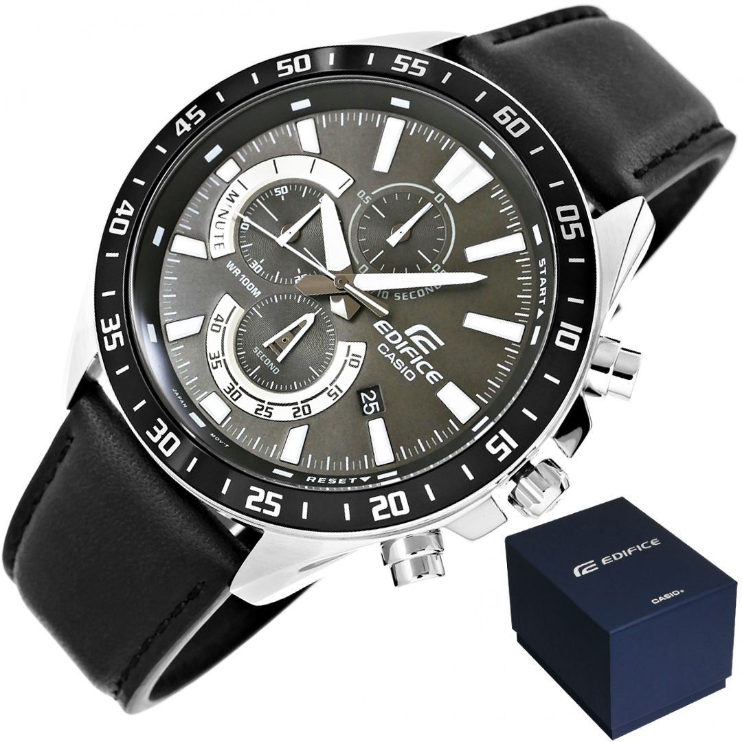 zegarek męski casio edifice efv-620l-1avuef 10 bar + box