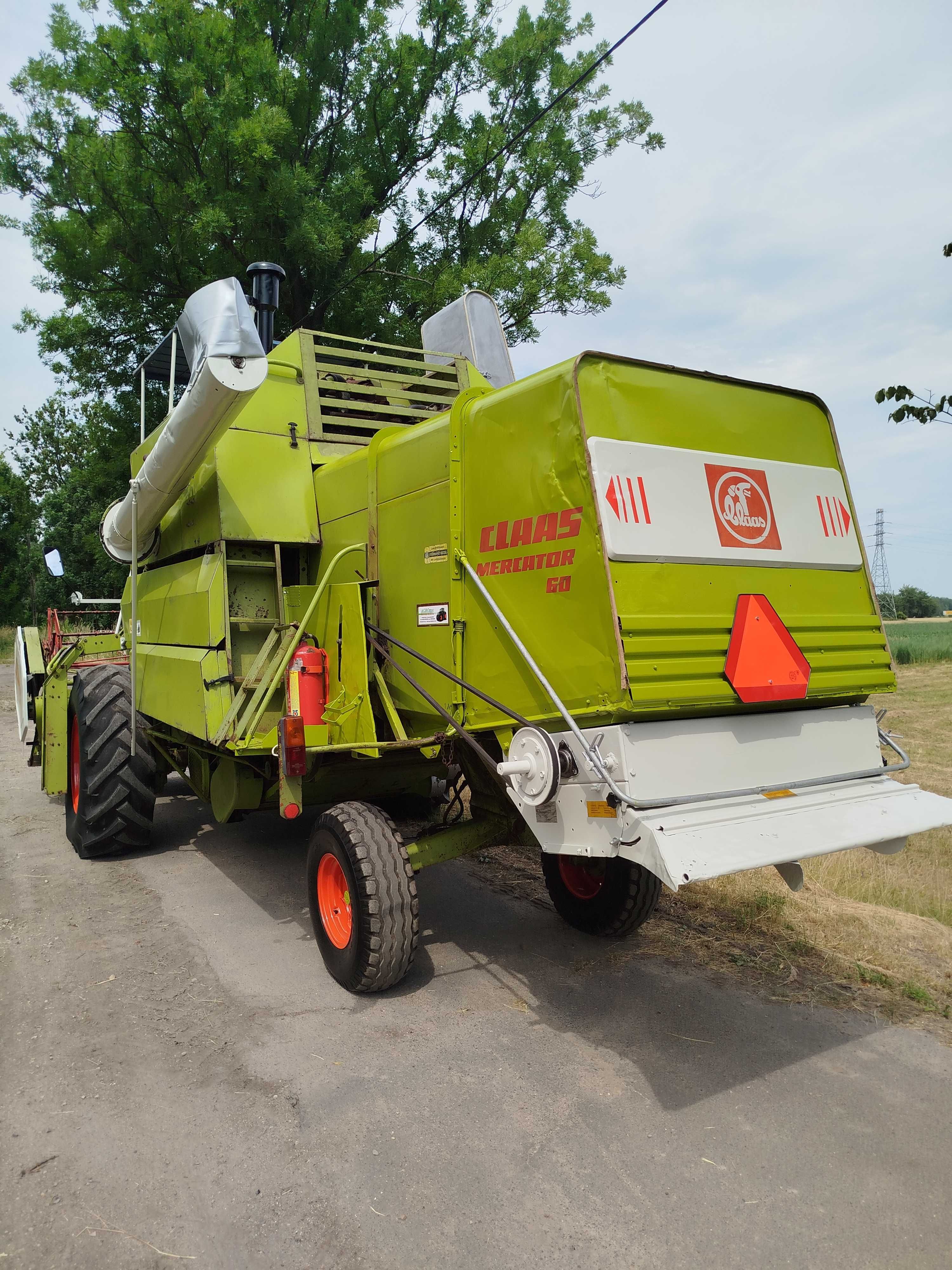 Claas Mercator 60, 3m, Perkins, sieczkarnia