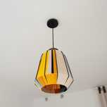 Handmade lampa klosz pleciona