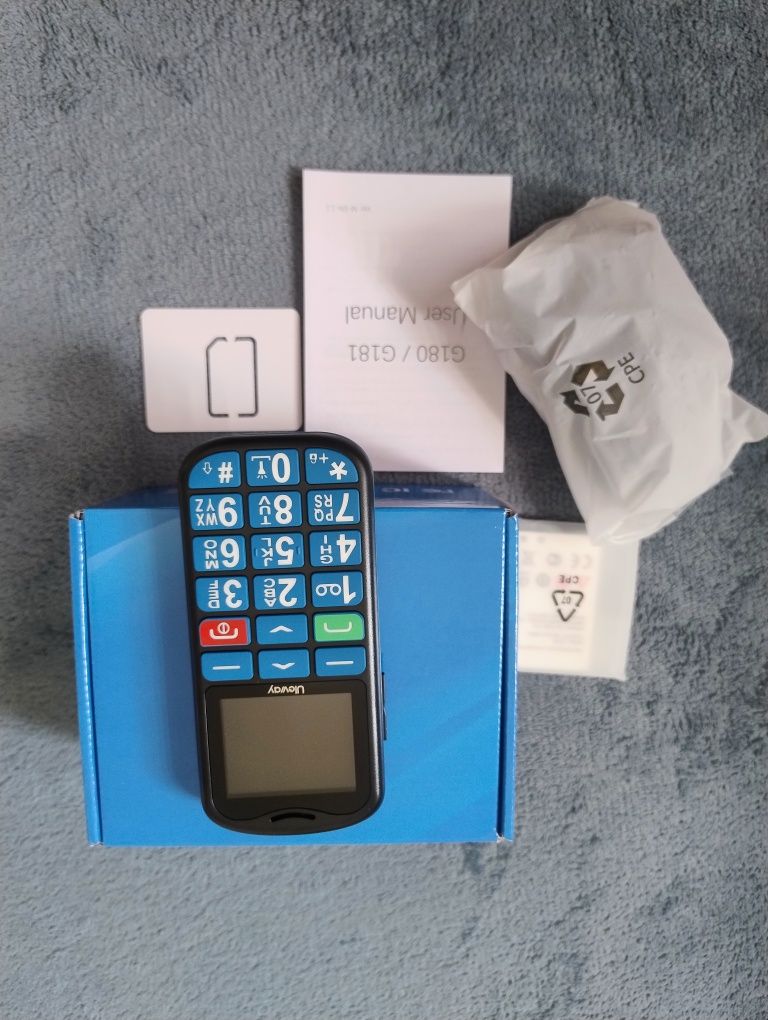 Telefon komórkowy dla seniora Uloway G180