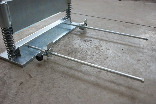 Krawędziarka- narzędzie do prasy hydraulicznej Dachdecker