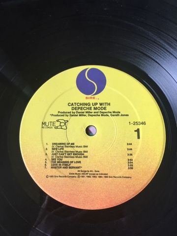 Depeche Mode Catching up with, winyl 1985 USA