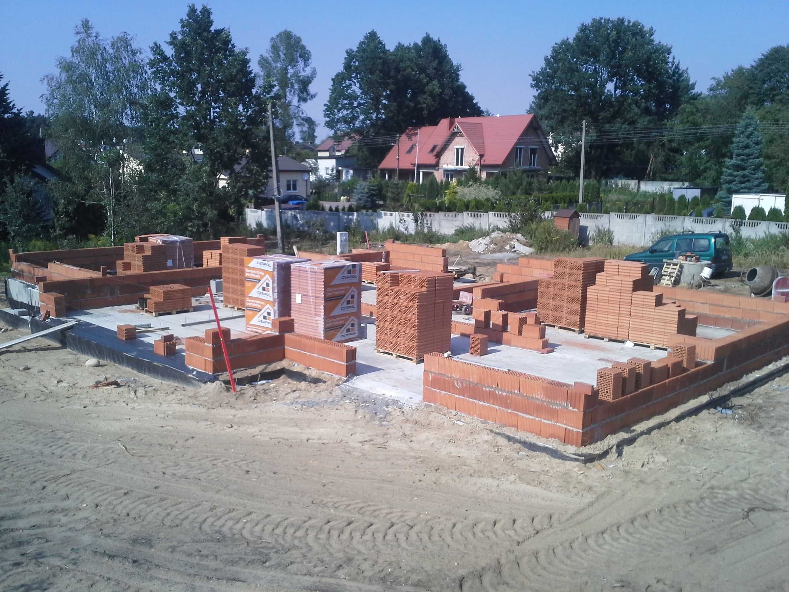 Budowa domów stan surowy, ocieplenia, wyburzenia rozbiórki