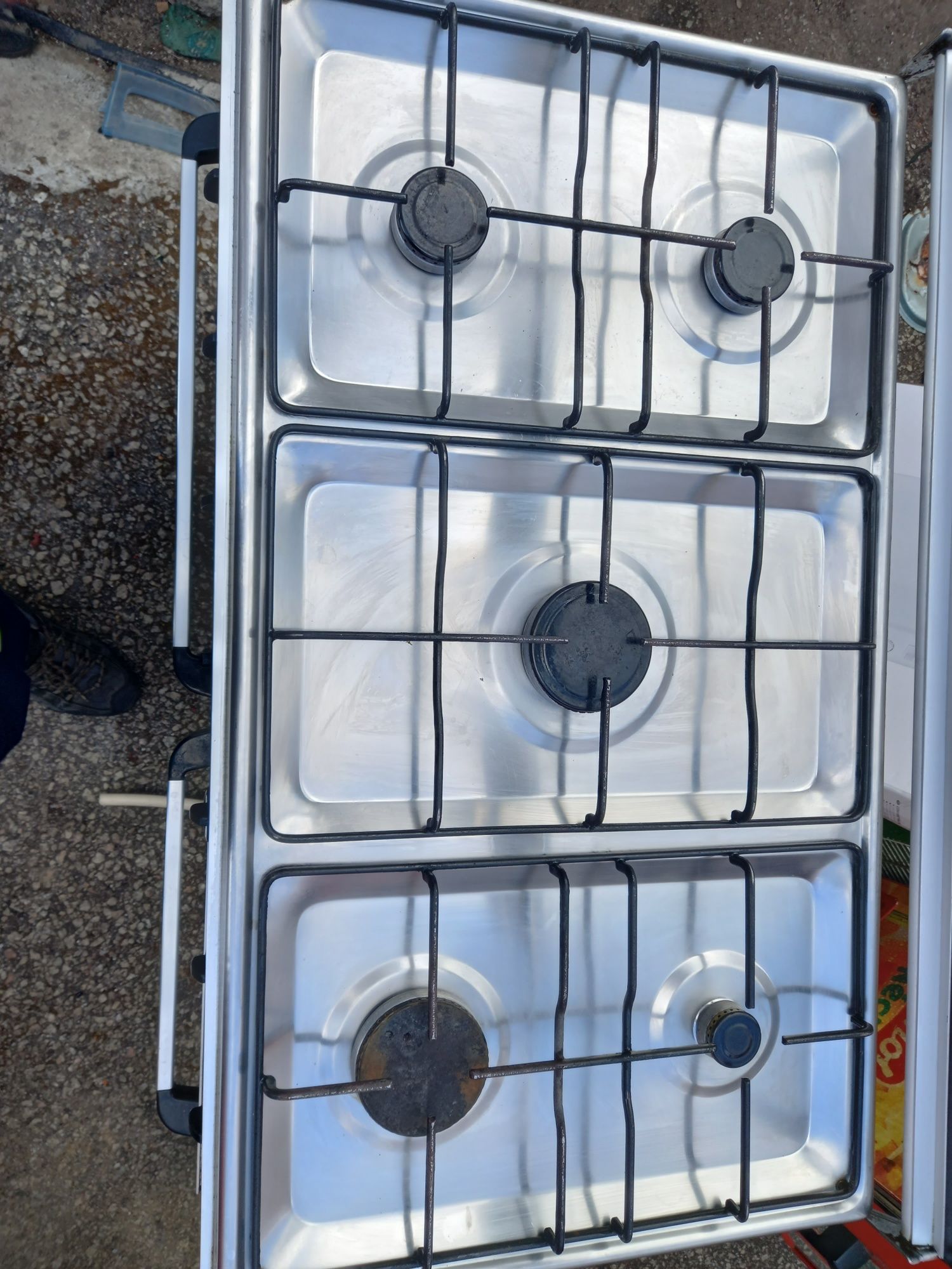 Fogão de gás e forno