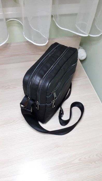 Сумка чоловіча через плече шкіряна сумка недорого