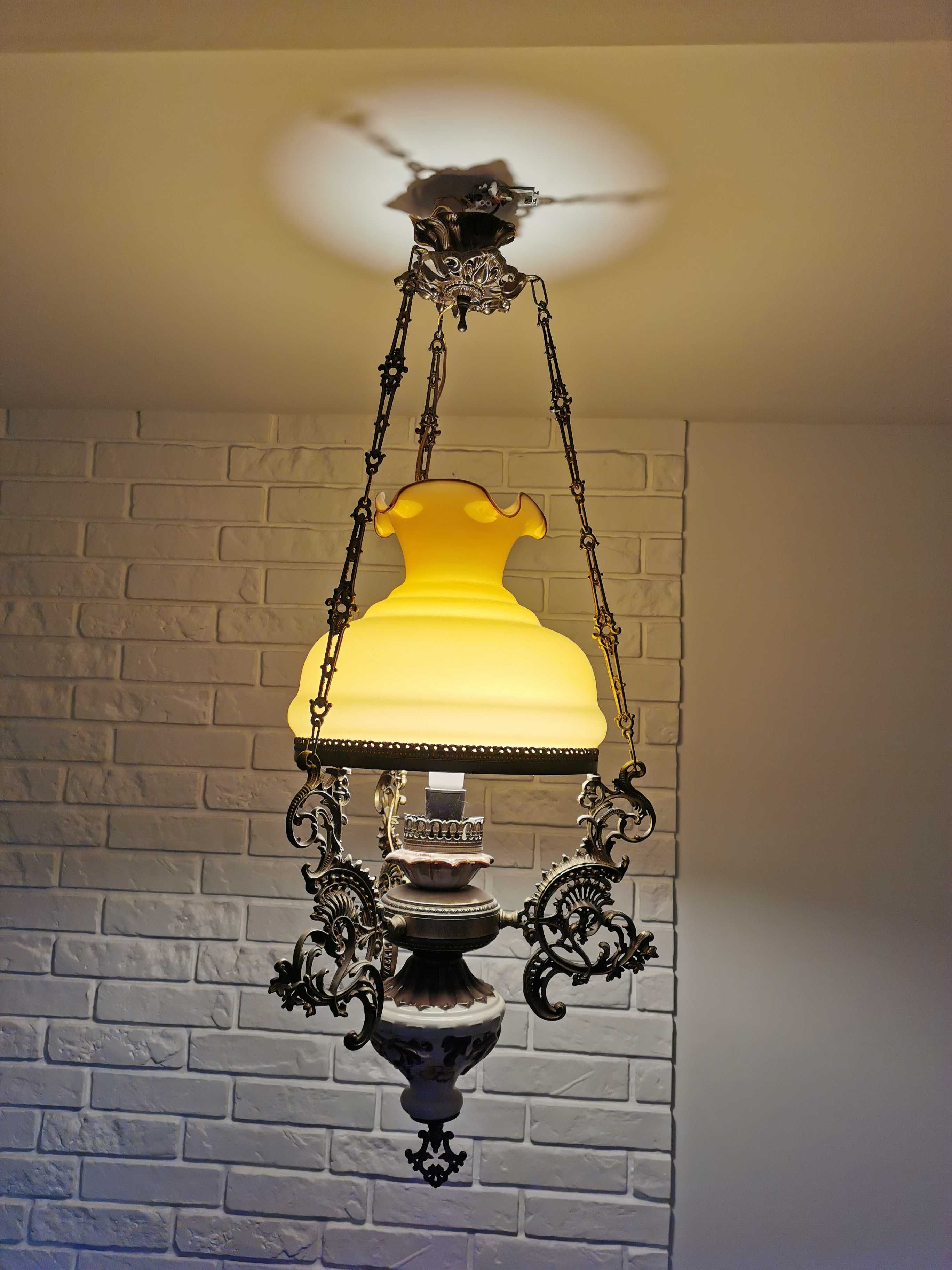 LAMPA wisząca | stylowa | antyk