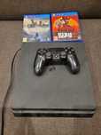 Konsola PlayStation 4 + pad + gry