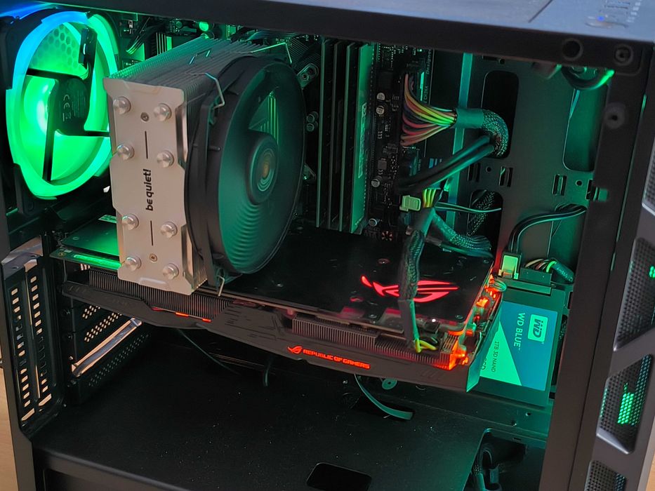 PC GAMING I7-7700\RX480 8GB\Ram 32GB DDR4\SSD 1TB\3TB\600W