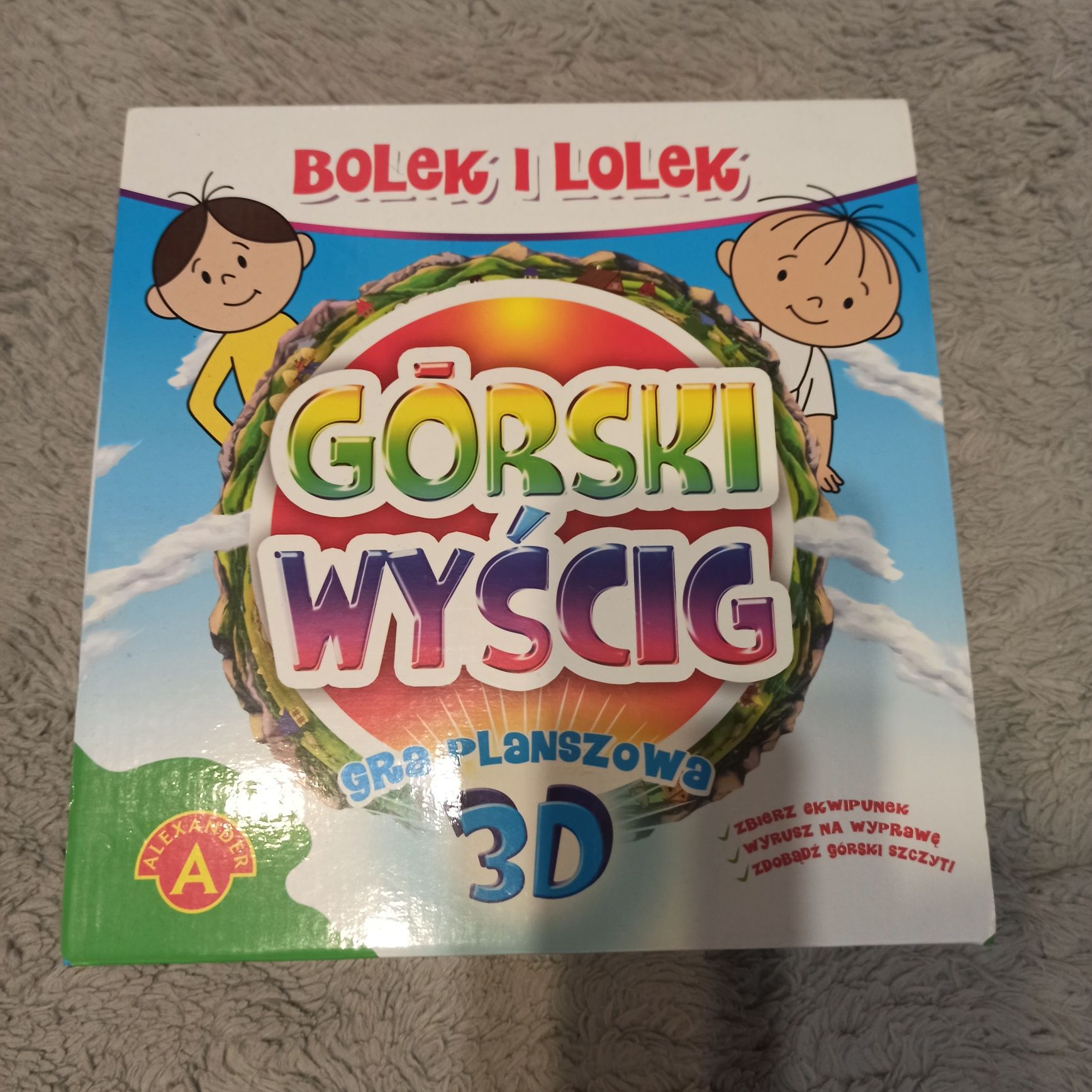 gra 3D,  Bolek i Lolek, Górski Wyścig