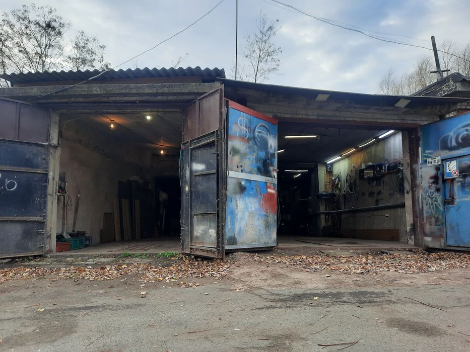 2 великих гаражних бокса поруч