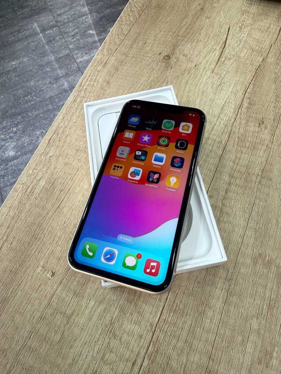 Смартфон Apple iPhone 11 128GB White (акб 100%)