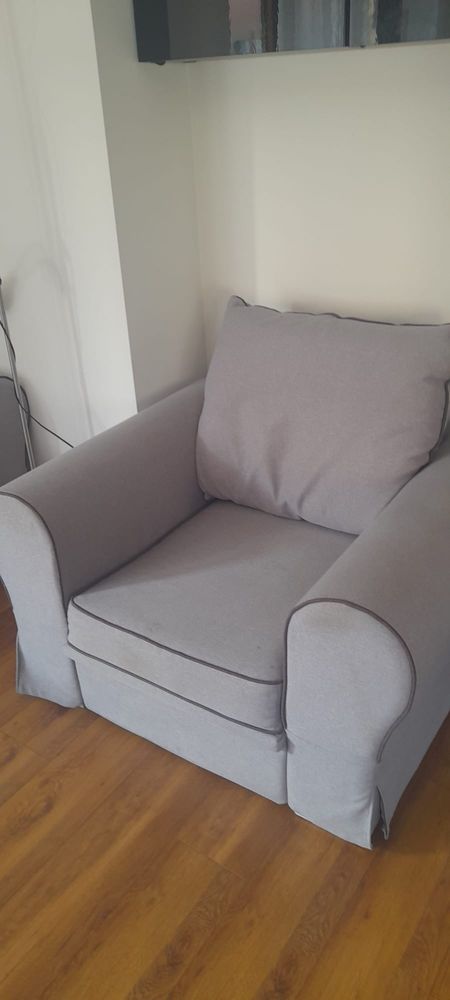 Sofa razem z fotelem