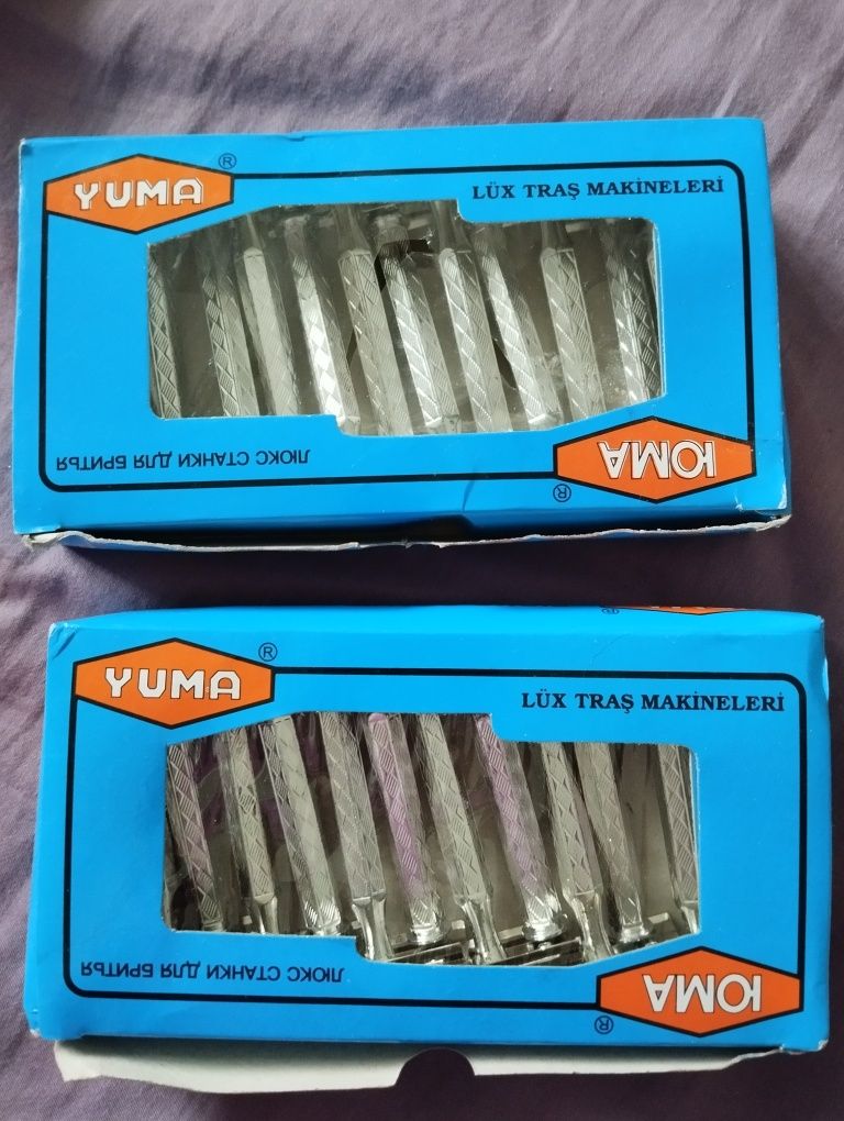 Станок Yuma, бритва, нові, 2 упаковки по12 шт.