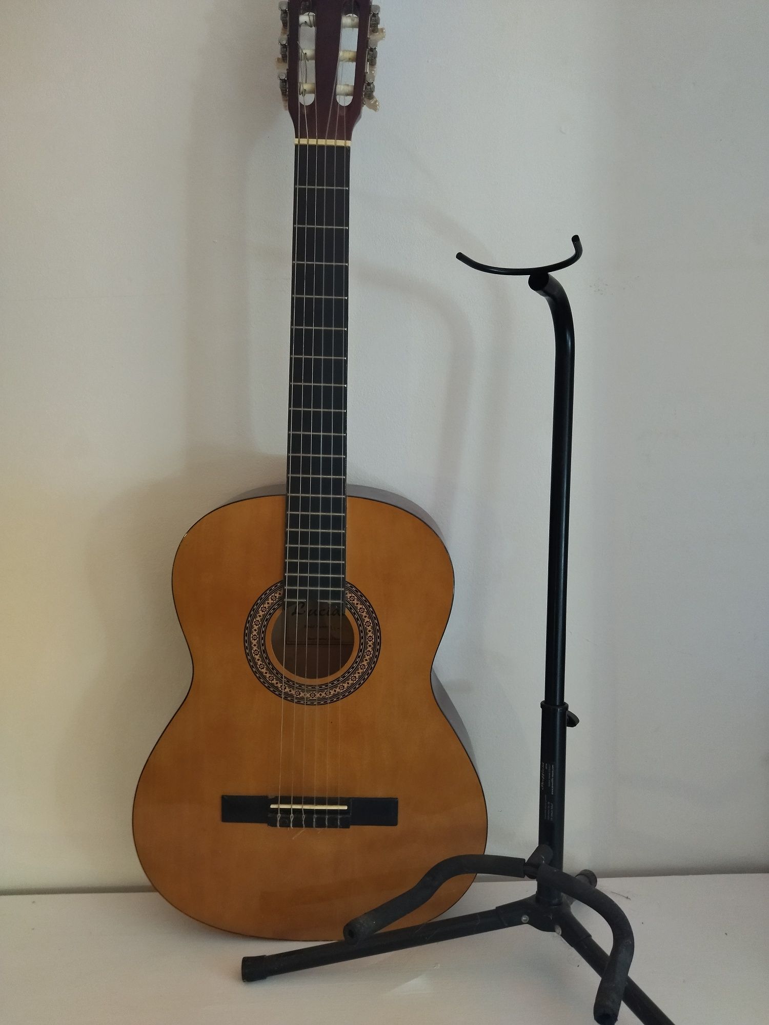 Guitarra clássica com tudo incluído