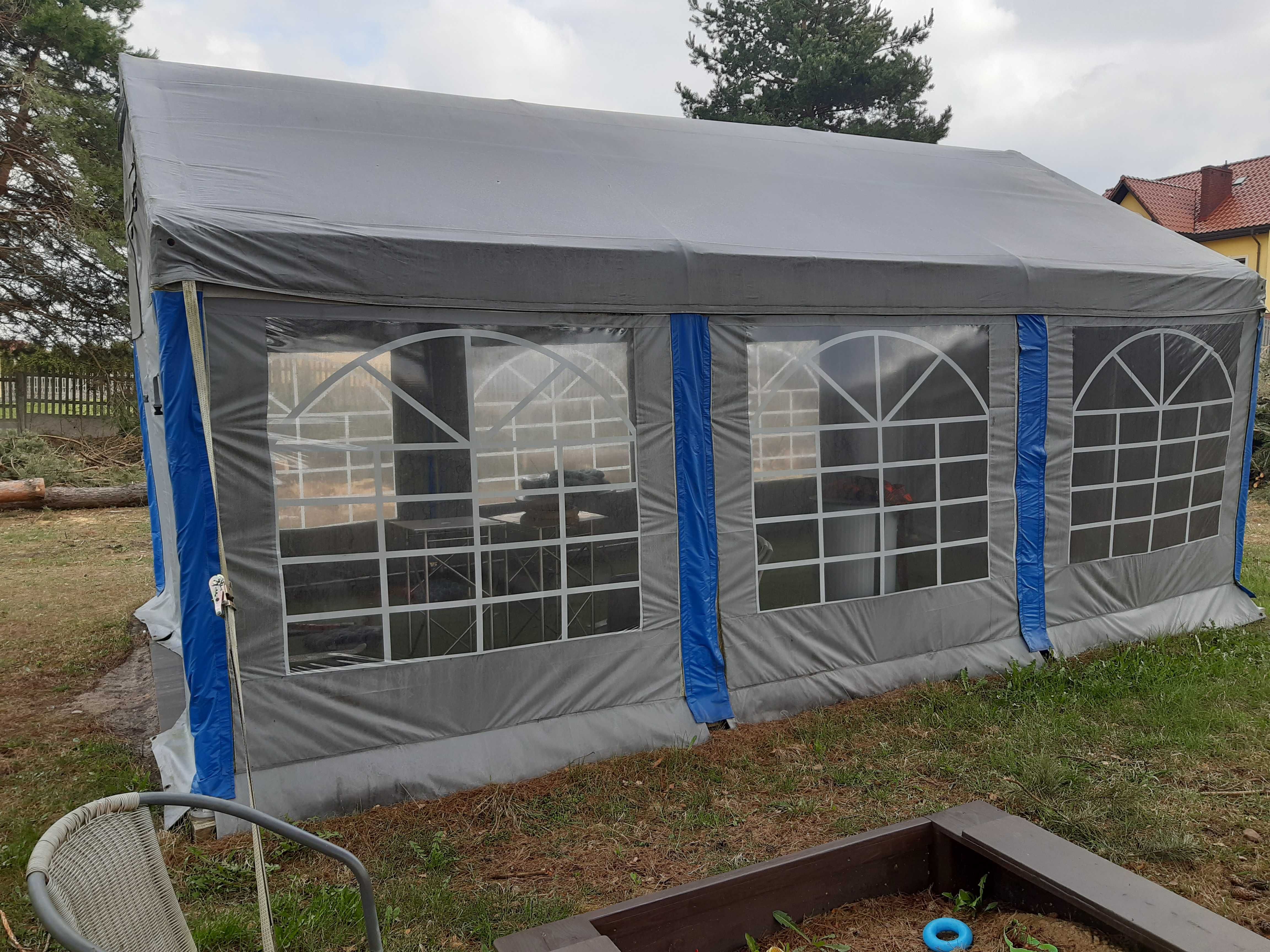 Namiot imprezowy ogrodowy wynajem na 5 dni samoobsługa